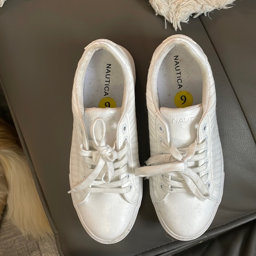 Nautica white sneakers